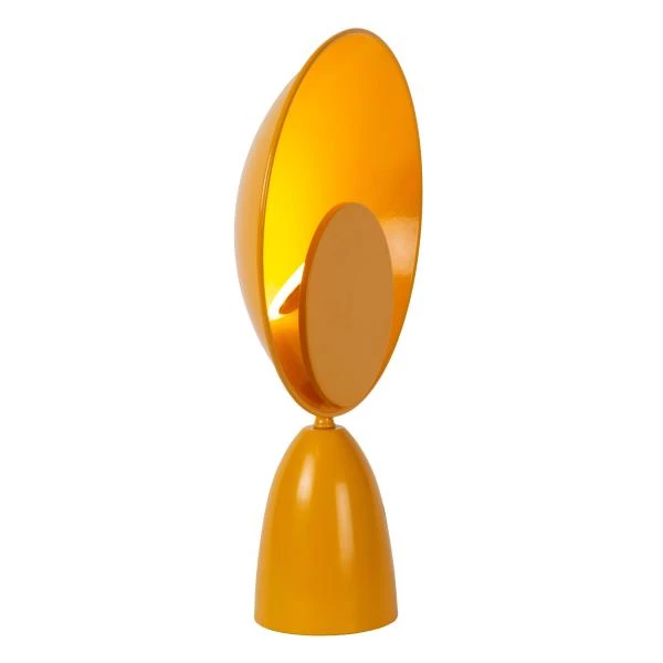 Lucide CASTAMAR - Table lamp - Ø 25,5 cm - LED - 1x8W 2100K - Ocher Yellow - detail 2